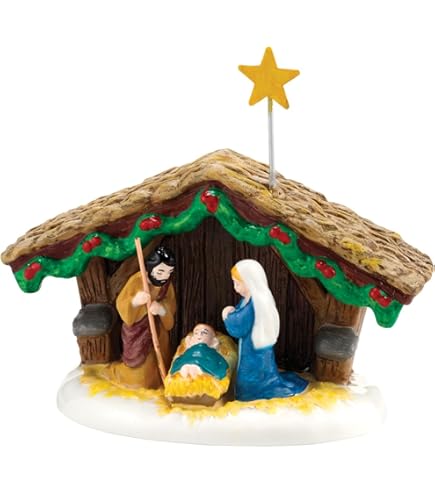 Amazon.com: Department 56 Dickens' Village Nativity Accessory